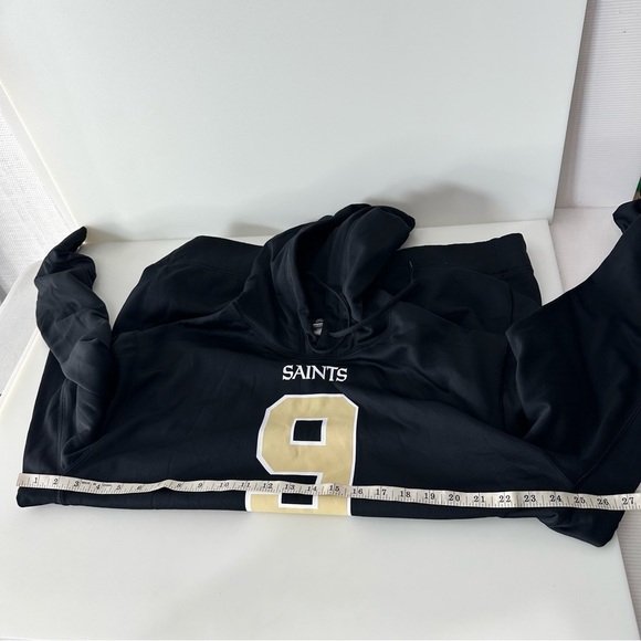 Nike Drew Brees NO Saints Pullover Hoodie Men’s Size XL Team Apparel Therma Fit - Picture 3 of 9